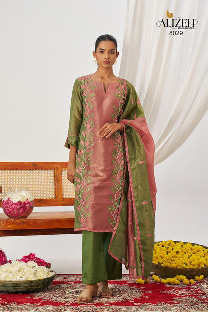 Phool Alizeh Crush Readymade Pant Style Suits Exporter India
