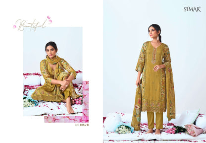 Phoolika Simar Viscose Muslin Pant Style Suits Supplier India