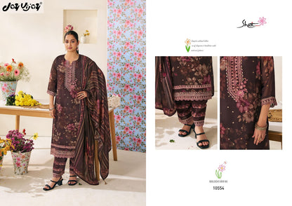 Phoolsaaz Jay Vijay Organza Pant Style Suits Wholesaler India