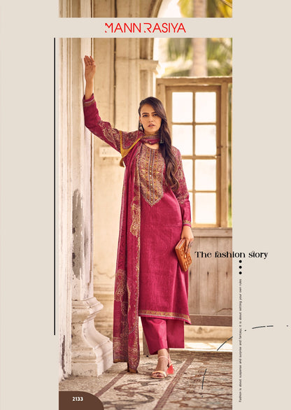 Phulkari Mannrasiya Jam Cotton Pant Style Suits Exporter Ahmedabad