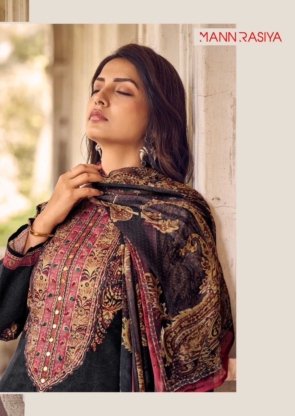 Phulkari Mannrasiya Jam Cotton Pant Style Suits Exporter Ahmedabad