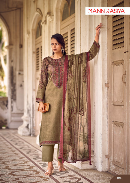 Phulkari Mannrasiya Jam Cotton Pant Style Suits Exporter Ahmedabad
