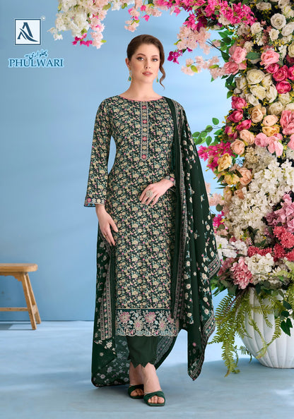 Phulwari Alok Zam Karachi Salwar Suits Manufacturer India