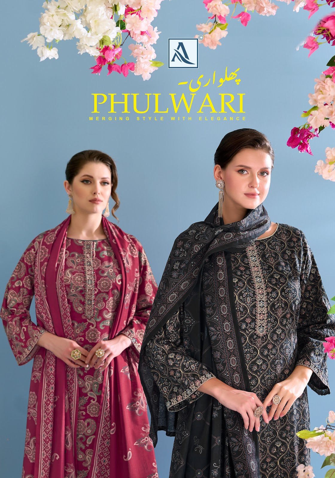 Phulwari Alok Zam Karachi Salwar Suits Manufacturer India
