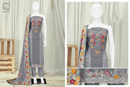 Phulwari K Cube Pashmina Suits Exporter Gujarat