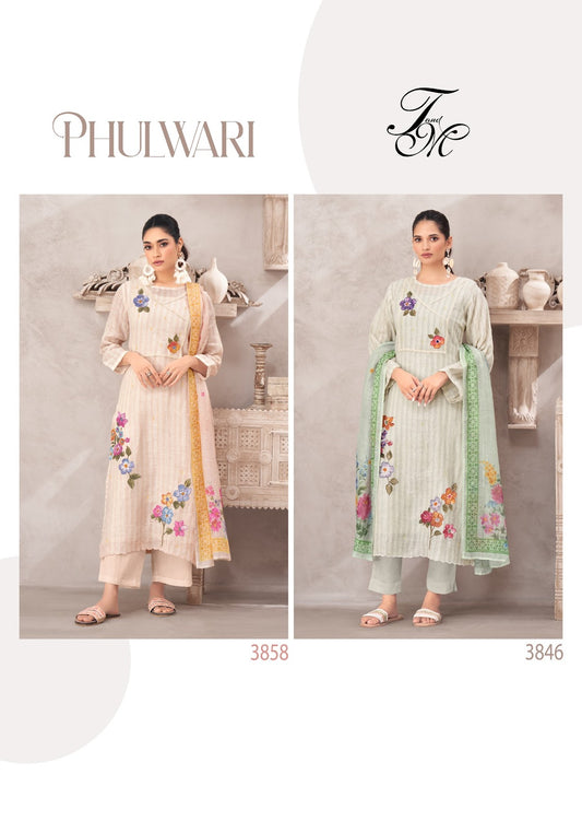Phulwari Tm Pure Linen Pant Style Suits Manufacturer