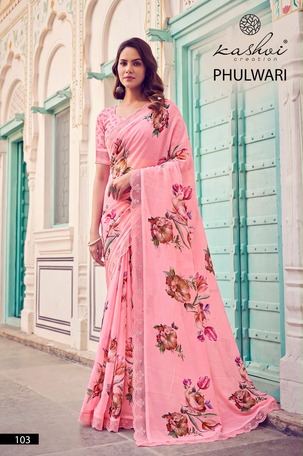 Phulwari Vol 1 Kashvi Creation Weightless Sarees Wholesaler Gujarat