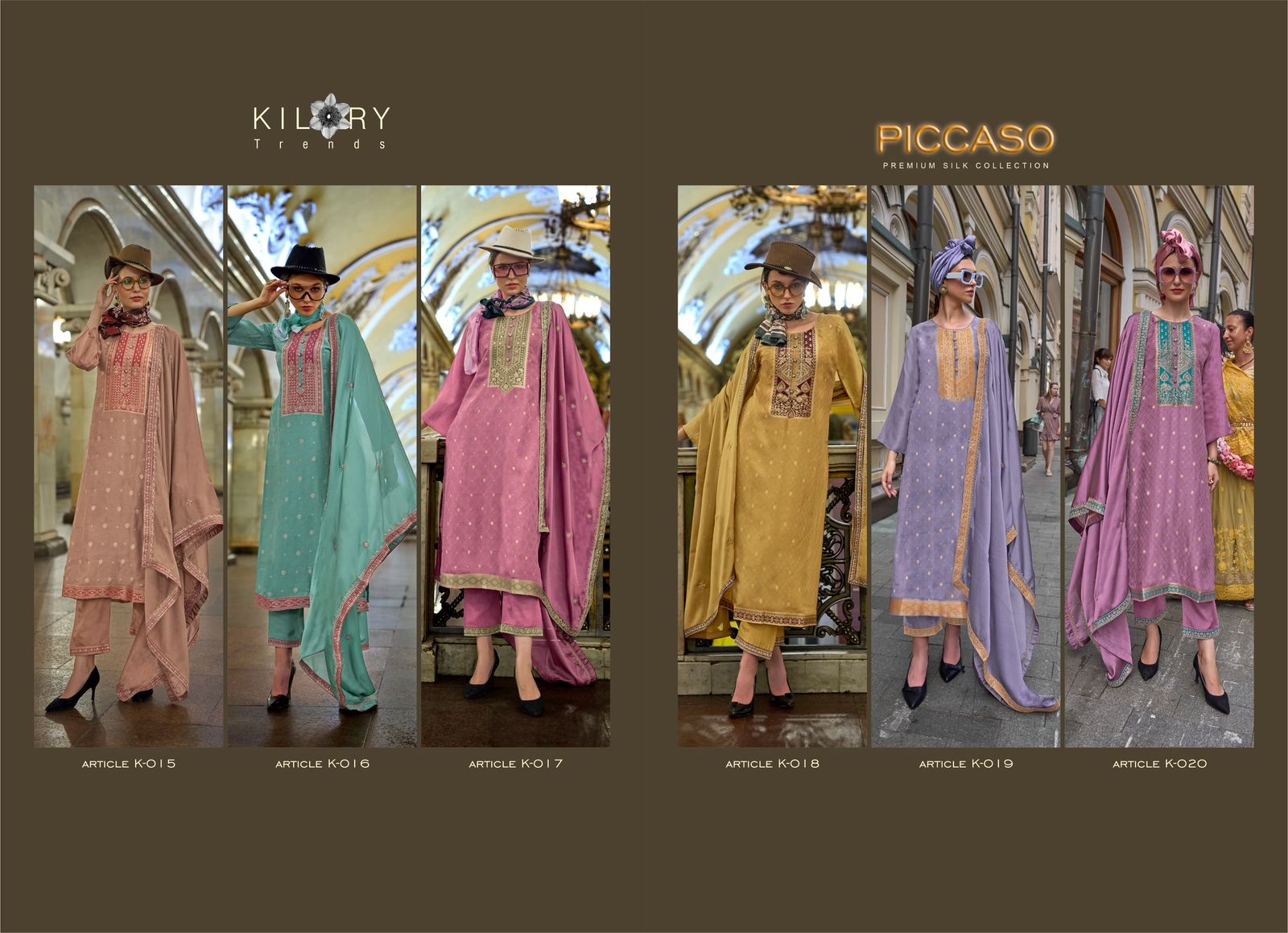 Piccaso Kilory Woven Silk Pant Style Suits Manufacturer