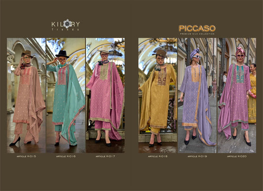 Piccaso Kilory Woven Silk Pant Style Suits Manufacturer