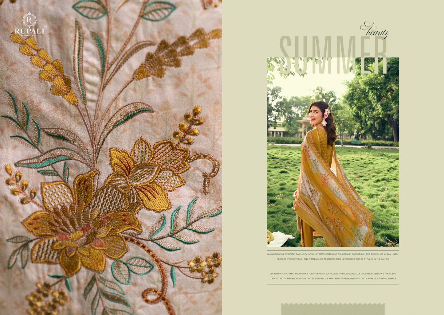Picnic Club Rupali Jam Satin Pant Style Suits Manufacturer Gujarat