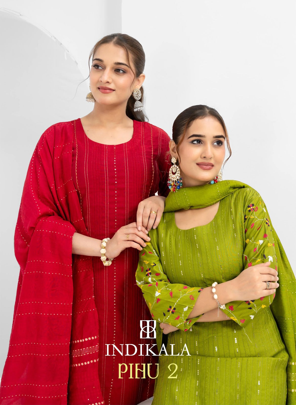 Pihu 2 Indikala Kushal Vetican Readymade Pant Style Suits Wholesale Rate