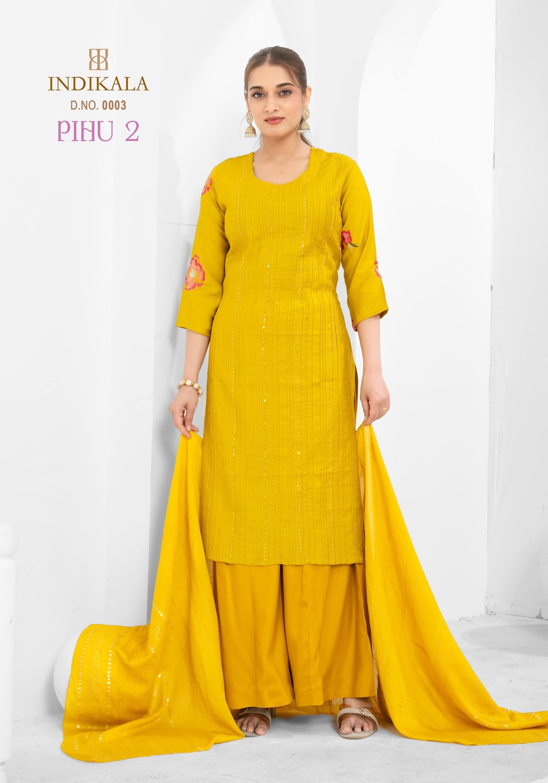 Pihu 2 Indikala Kushal Vetican Readymade Pant Style Suits Wholesale Rate