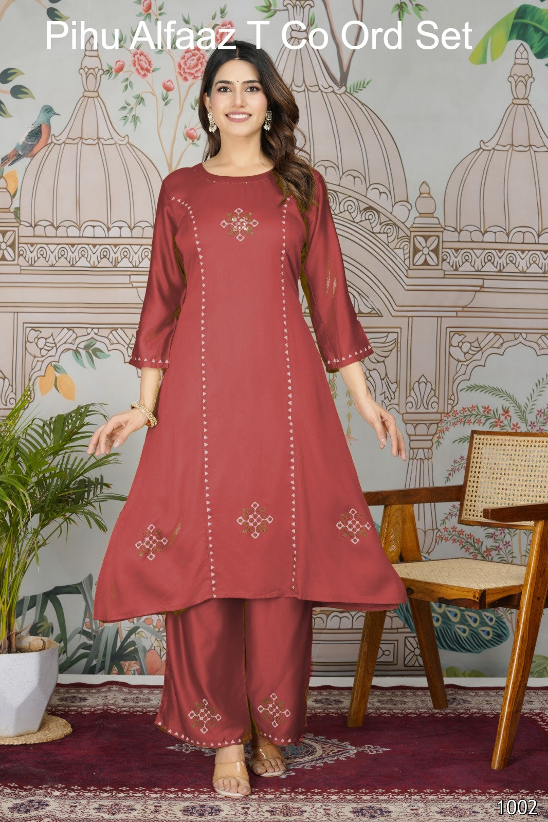 Pihu Alfaaz T Gaji Silk Co Ord Set Wholesaler