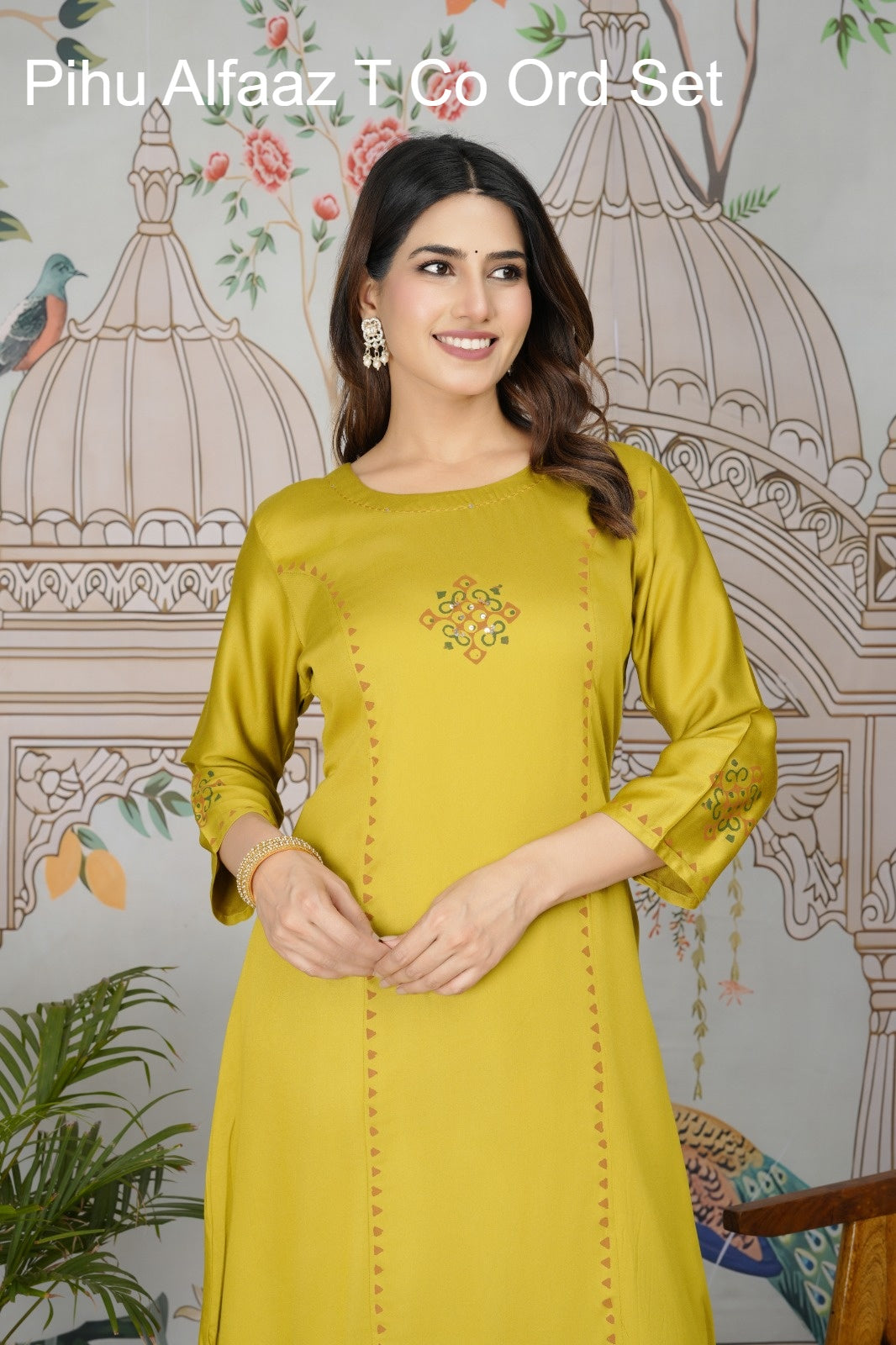 Pihu Alfaaz T Gaji Silk Co Ord Set Wholesaler