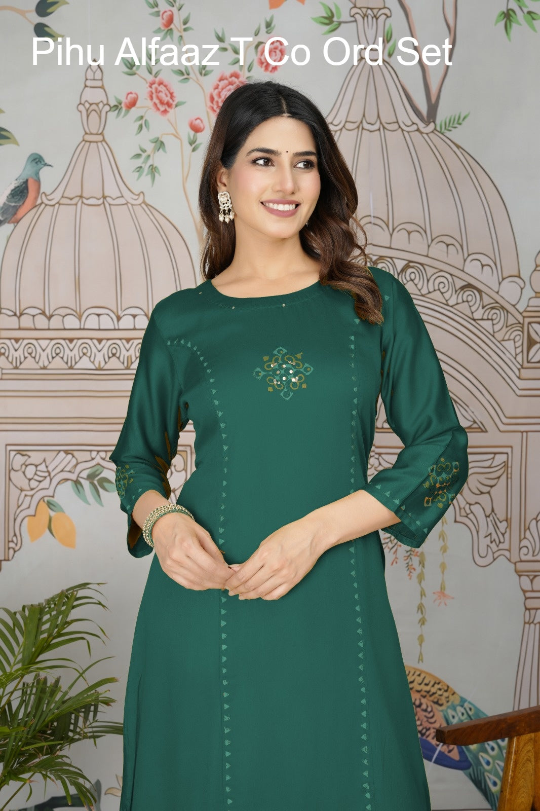 Pihu Alfaaz T Gaji Silk Co Ord Set Wholesaler