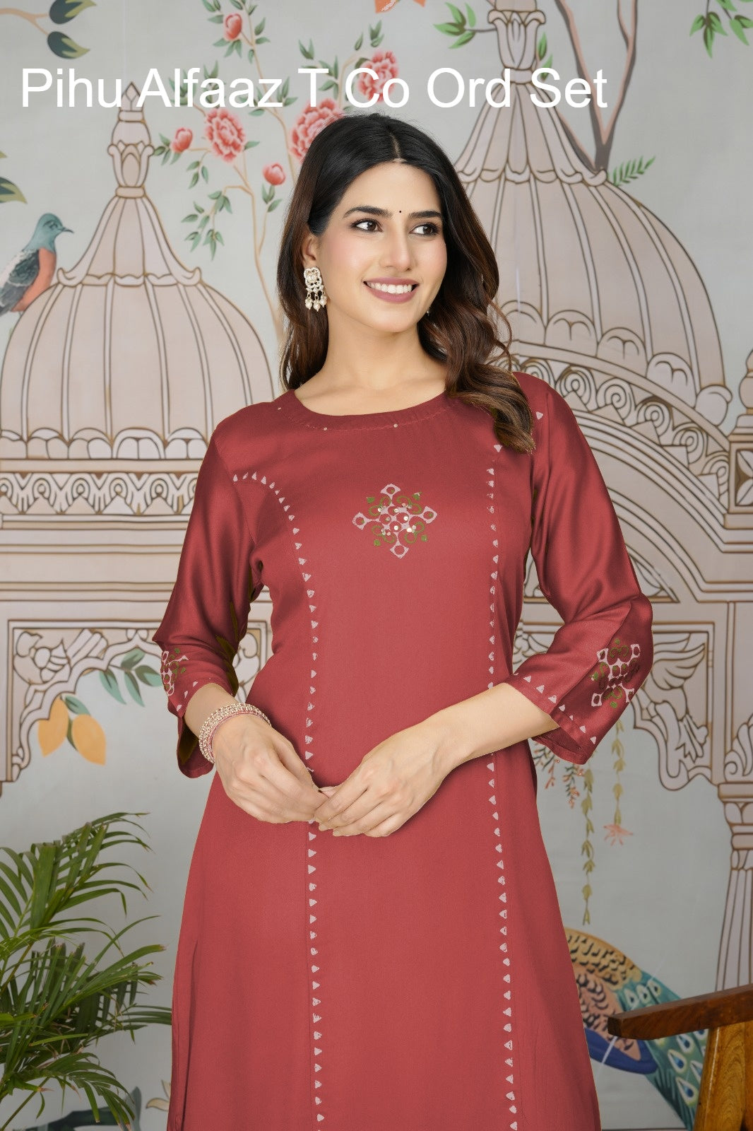 Pihu Alfaaz T Gaji Silk Co Ord Set Wholesaler