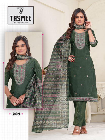 Pihu Vol 2 Tasmee Roman Readymade Pant Style Suits Supplier Ahmedabad