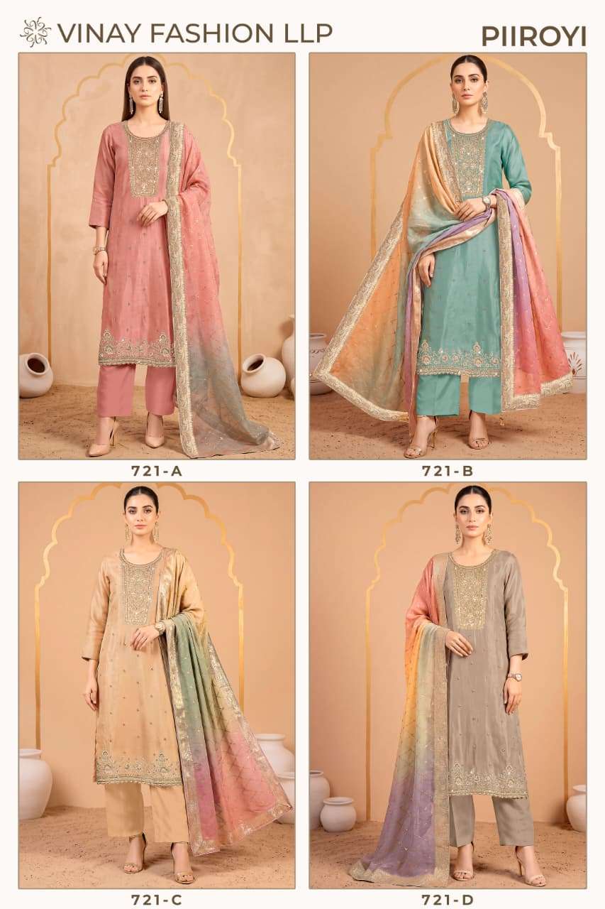 Piiroyi Vinay Fashion Llp Crystal Pant Style Suits Supplier