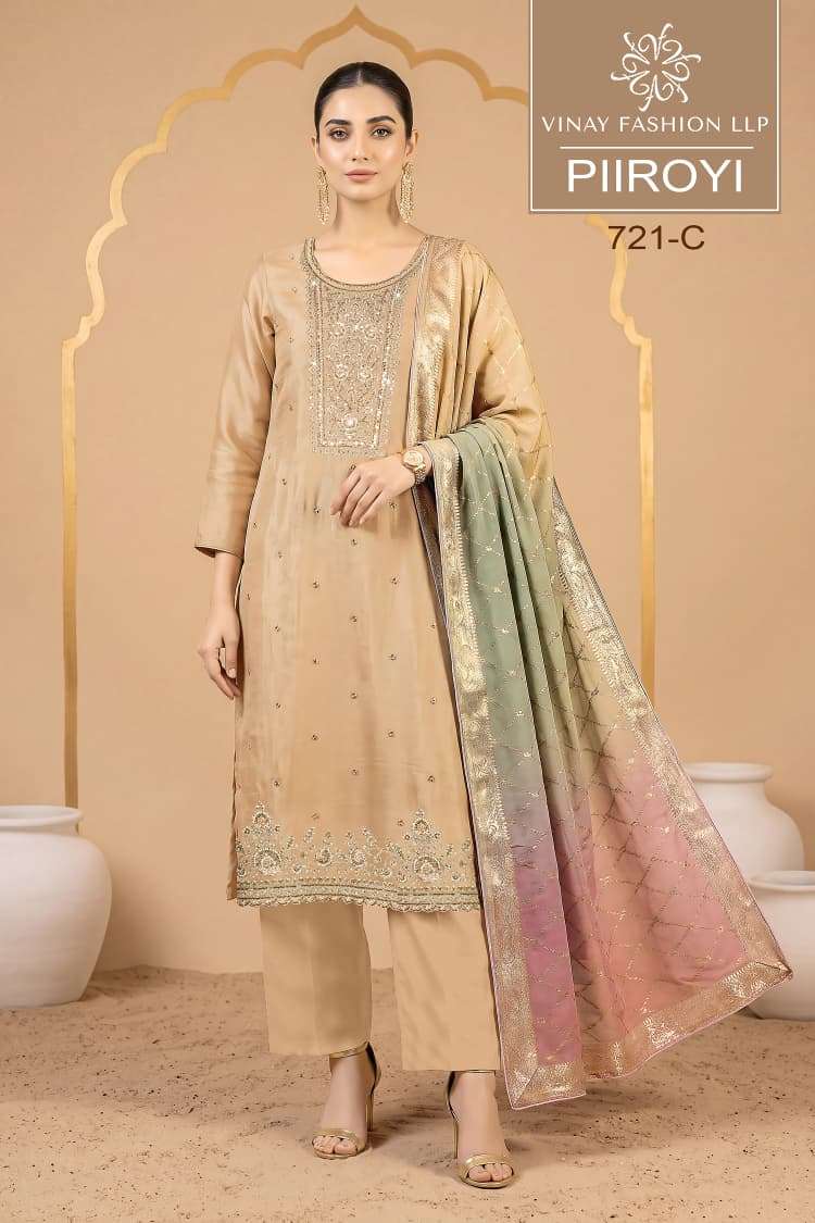 Piiroyi Vinay Fashion Llp Crystal Pant Style Suits Supplier