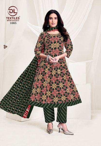 Pink City Vol 1 Dl Cotton Readymade Anarkali Suits Wholesaler Gujarat