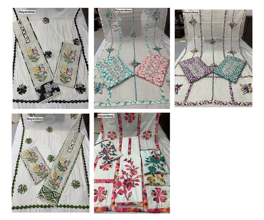 Pinterest Nayandeep Cotton Dress Material Manufacturer India