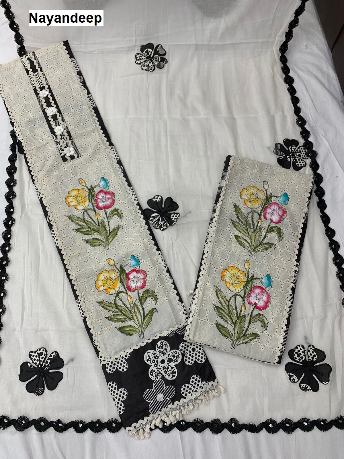 Pinterest Nayandeep Cotton Dress Material Manufacturer India