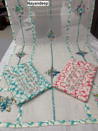 Pinterest Nayandeep Cotton Dress Material Manufacturer India