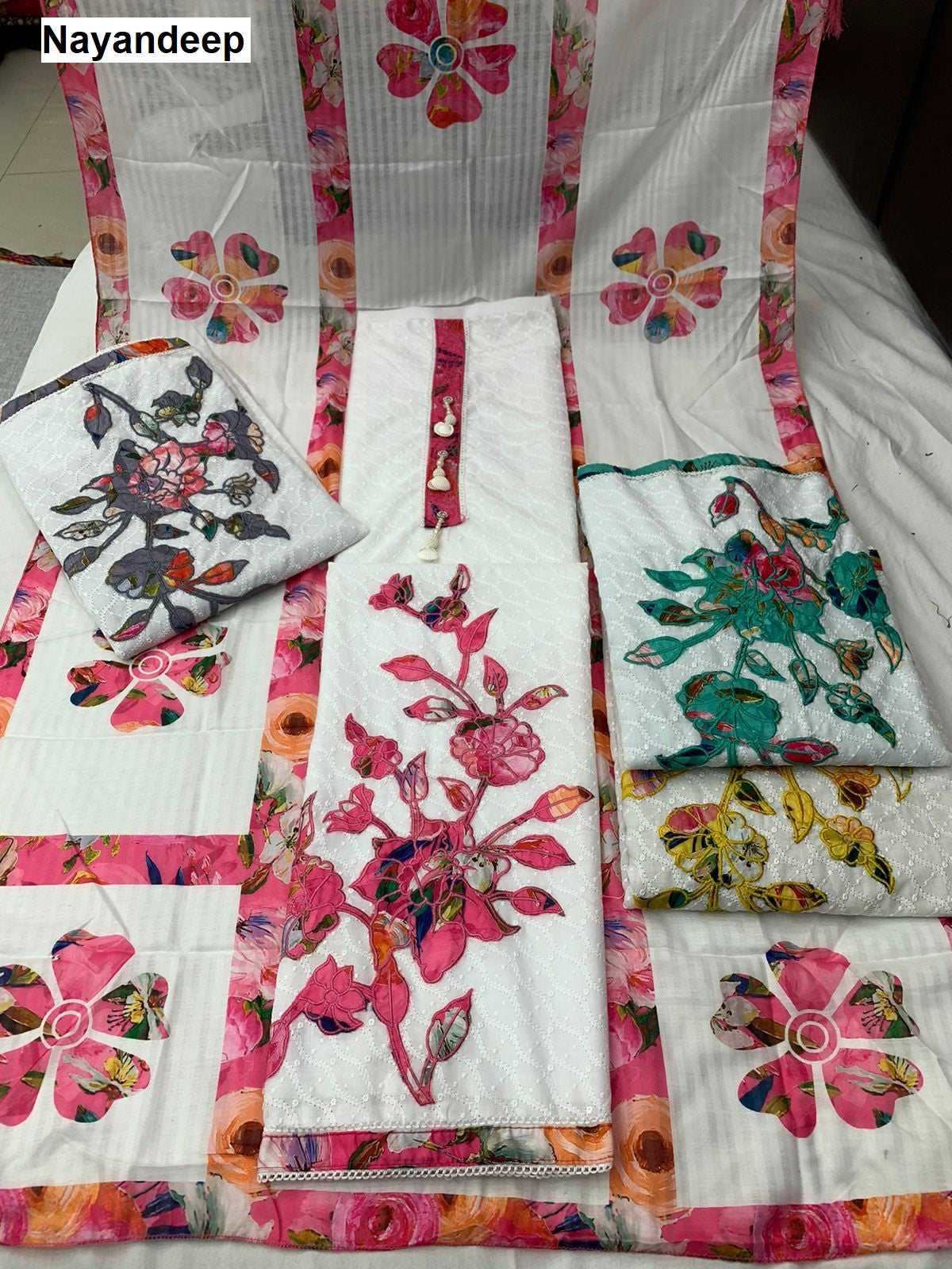 Pinterest Nayandeep Cotton Dress Material Manufacturer India