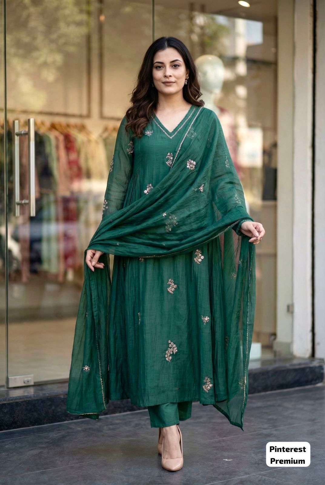Pinterest Premium Vol 2 Blue Hills Silk Readymade Anarkali Suits Wholesale Price