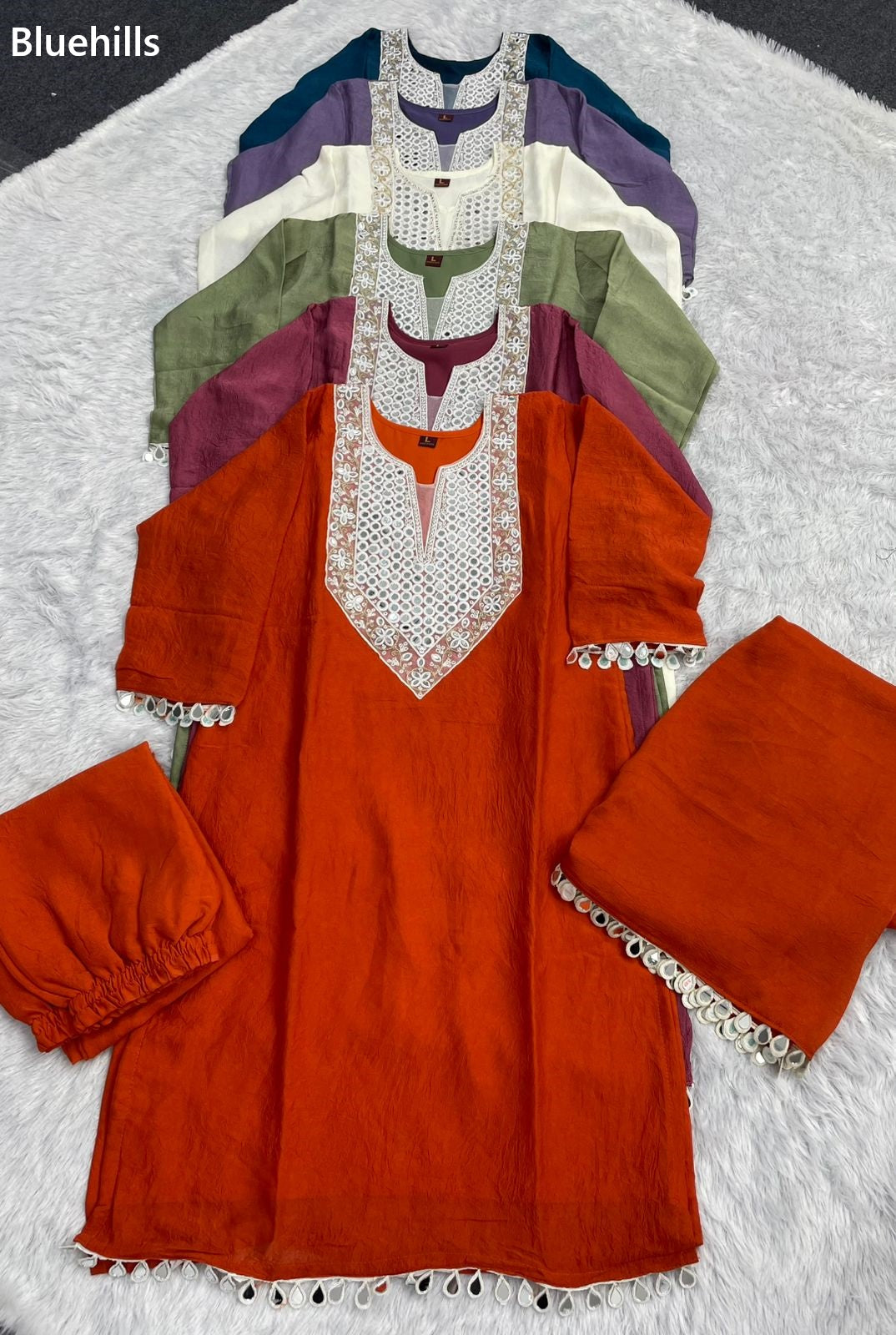 Pinterest Premium Vol 3 Bluehills Rangoli Readymade Pant Style Suits Supplier