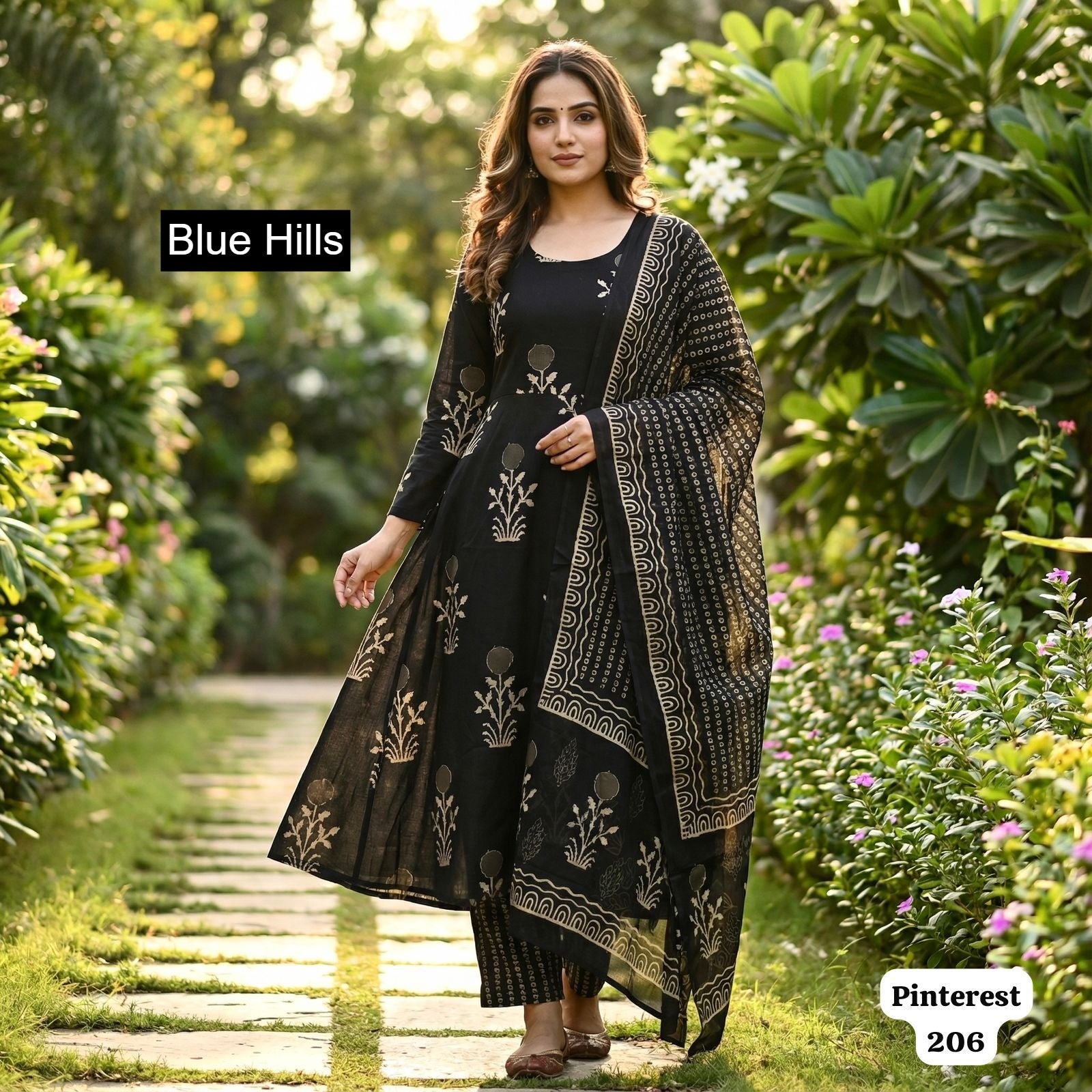 Pinterest Series Blue Hills Rayon Readymade Anarkali Suits Manufacturer Ahmedabad