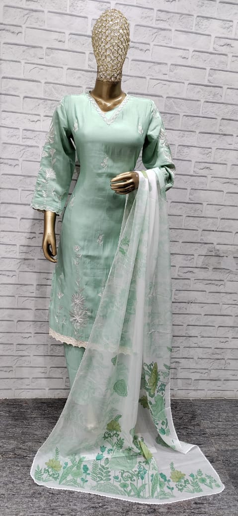 Pista Amba Modal Readymade Pant Style Suits Exporter Ahmedabad