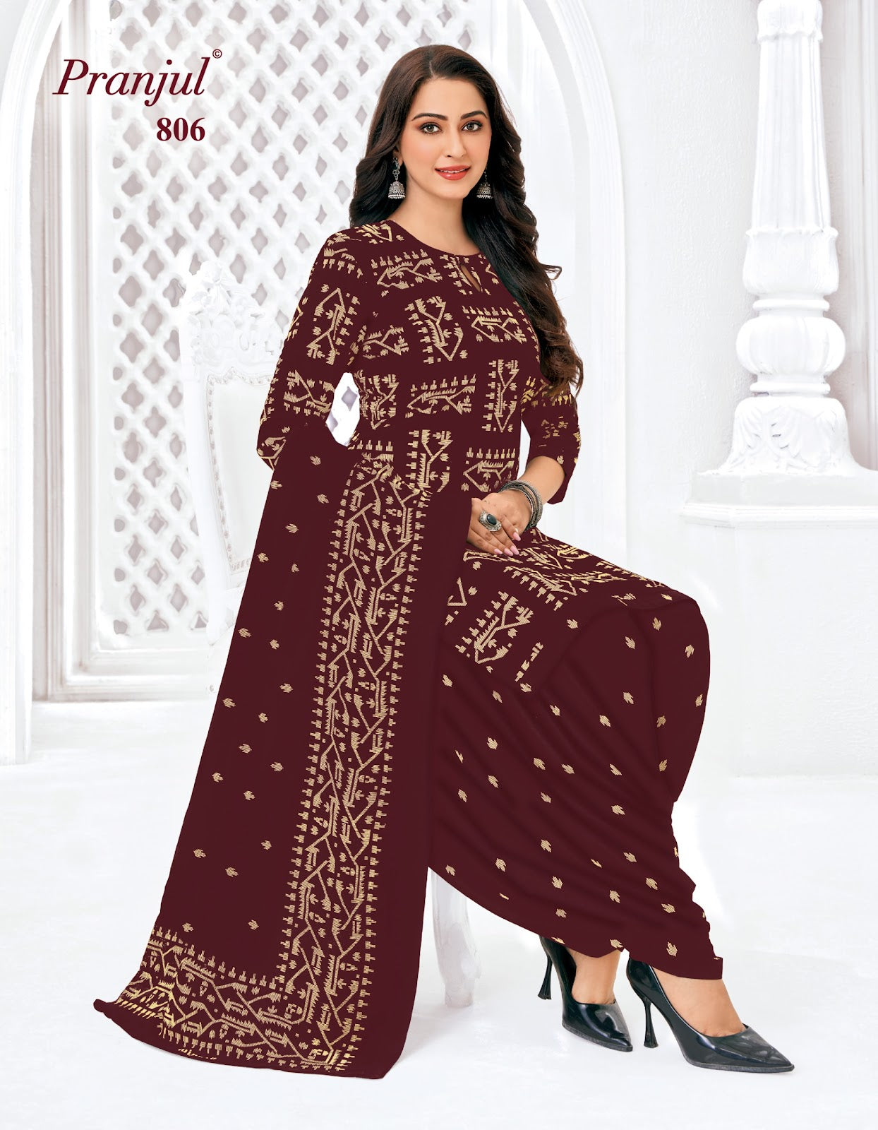 Piya Vol 8 Pranjul Readymade Cotton Patiyala Suits Manufacturer