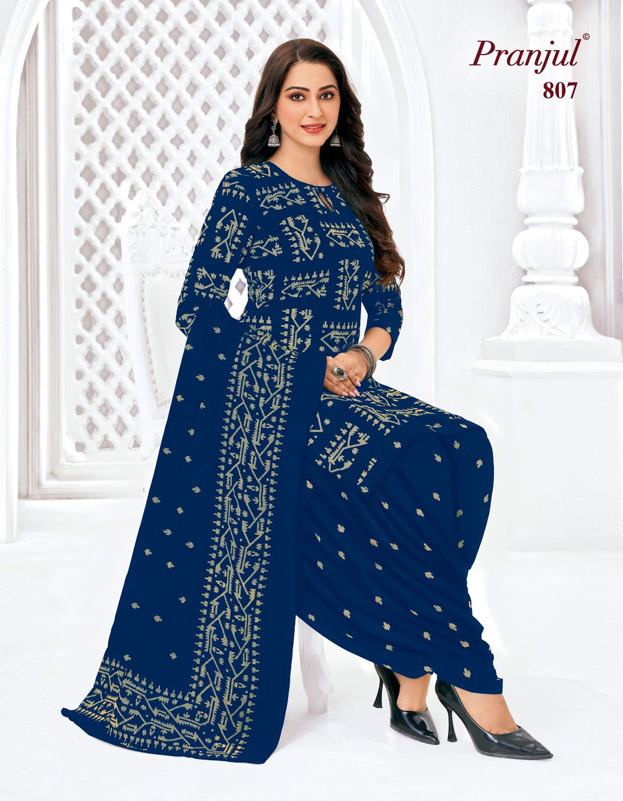 Piya Vol 8 Pranjul Readymade Cotton Patiyala Suits Manufacturer
