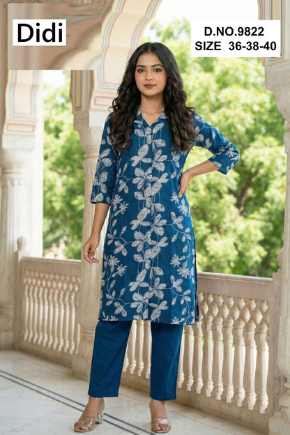 Piyalee 5 Dn 9822 Didi Rayon Girls Kurti Manufacturer