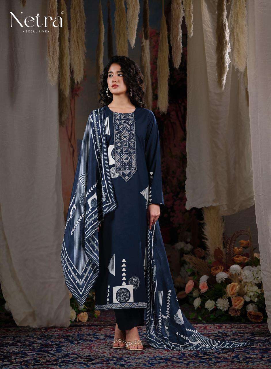 Piyanshi Netra Cotton Pant Style Suits Supplier