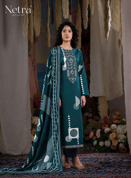 Piyanshi Netra Cotton Pant Style Suits Supplier