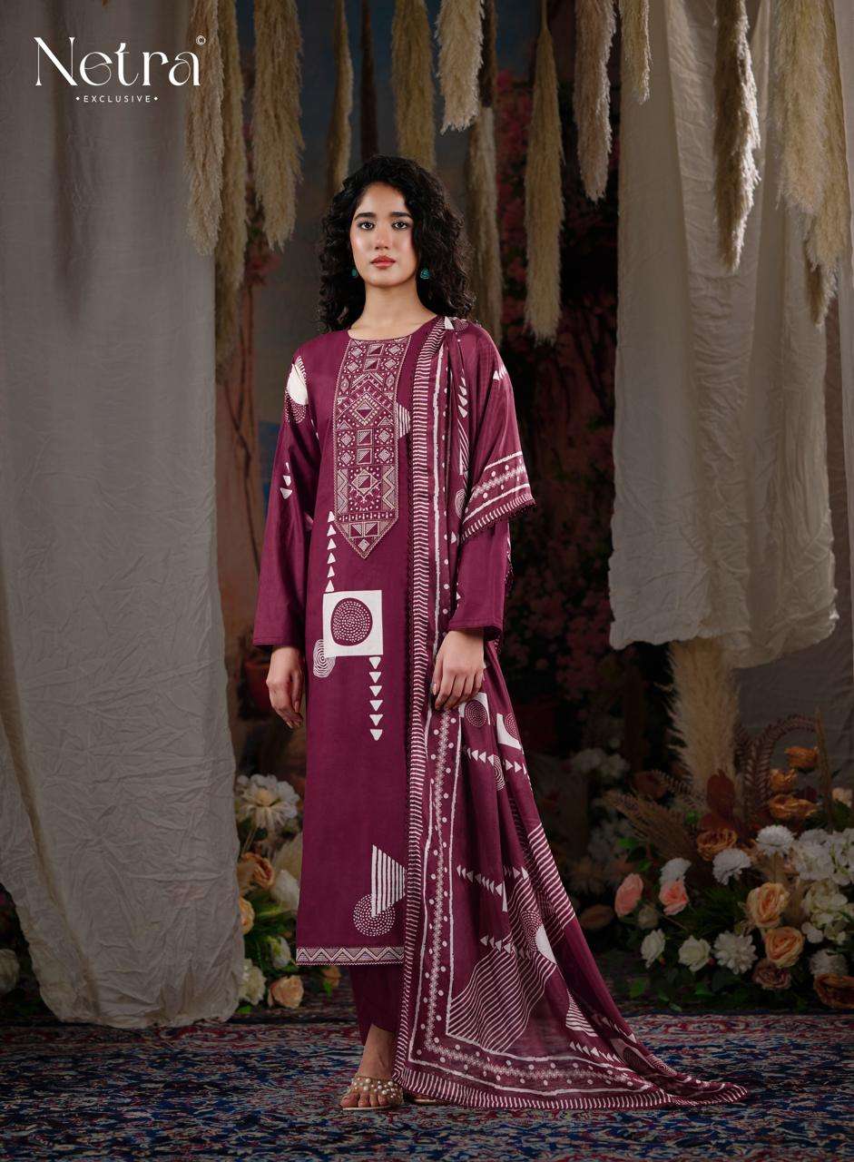 Piyanshi Netra Cotton Pant Style Suits Supplier