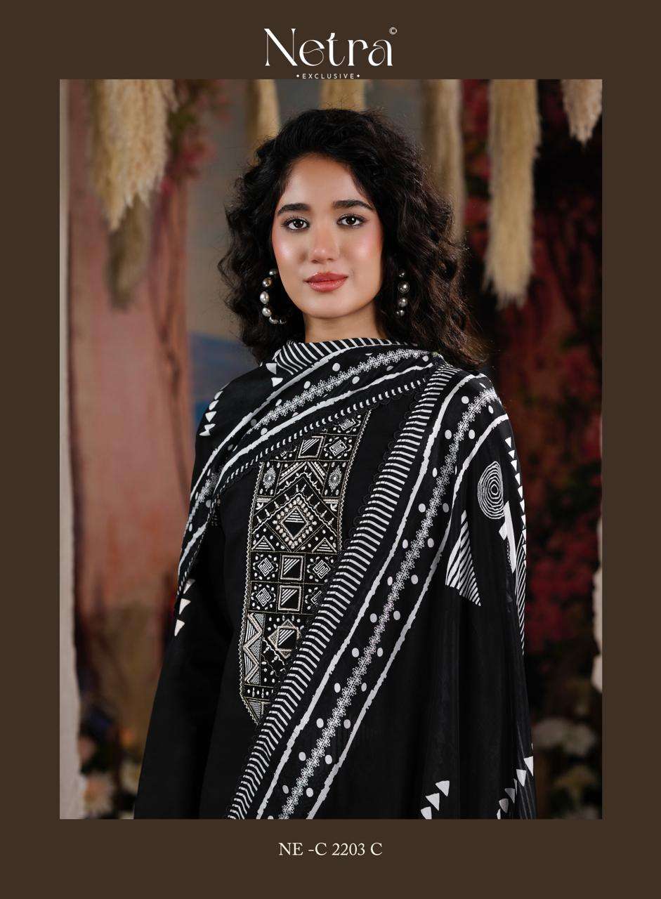 Piyanshi Netra Cotton Pant Style Suits Supplier