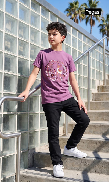 Pj0017 Pegasi Fancy Boys Tshirt Exporter