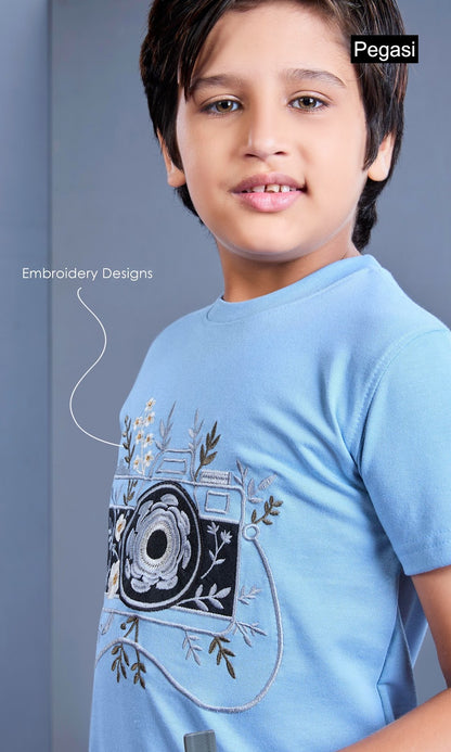 Pj0017 Pegasi Fancy Boys Tshirt Exporter