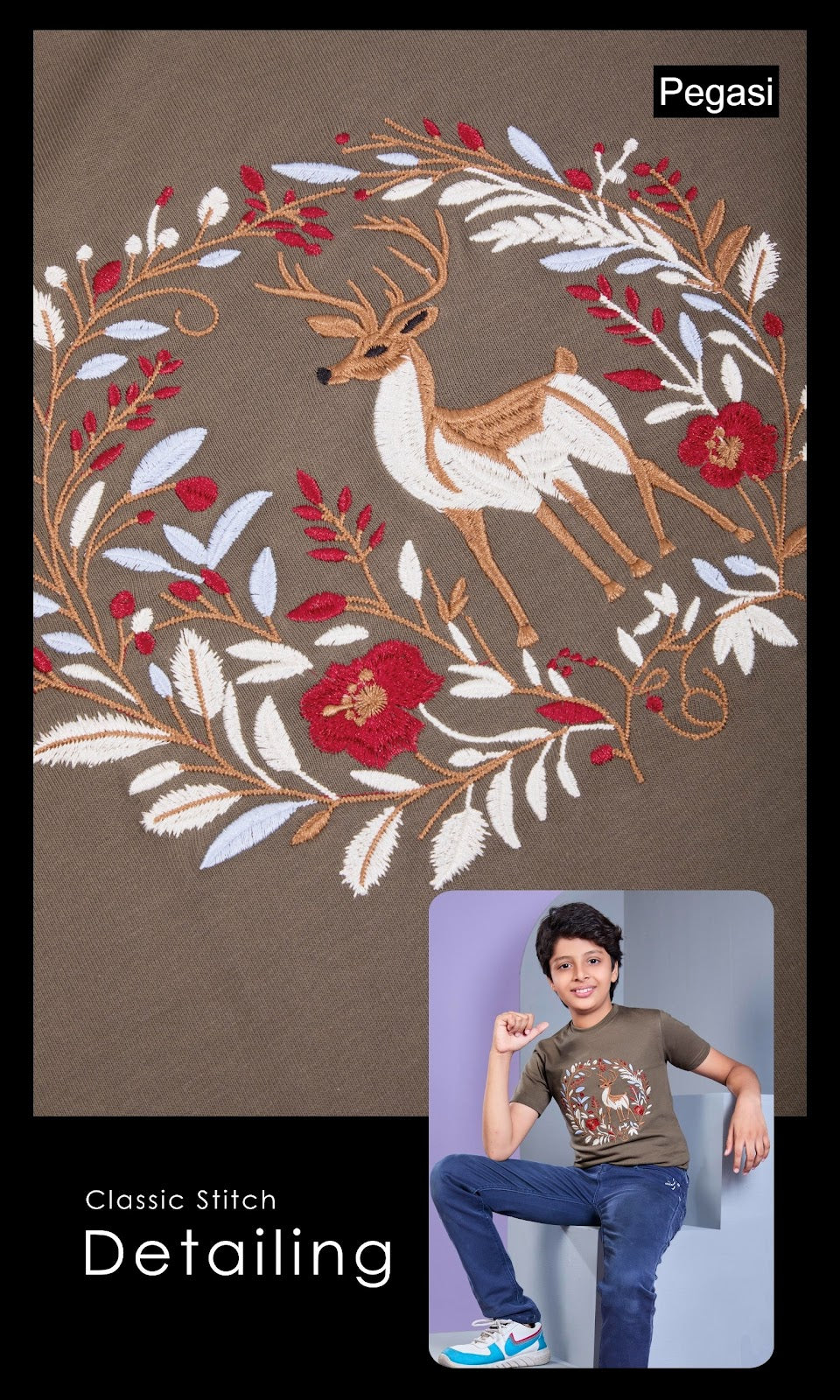 Pj0017 Pegasi Fancy Boys Tshirt Exporter
