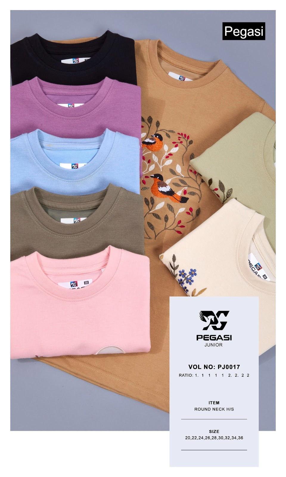 Pj0017 Pegasi Fancy Boys Tshirt Exporter
