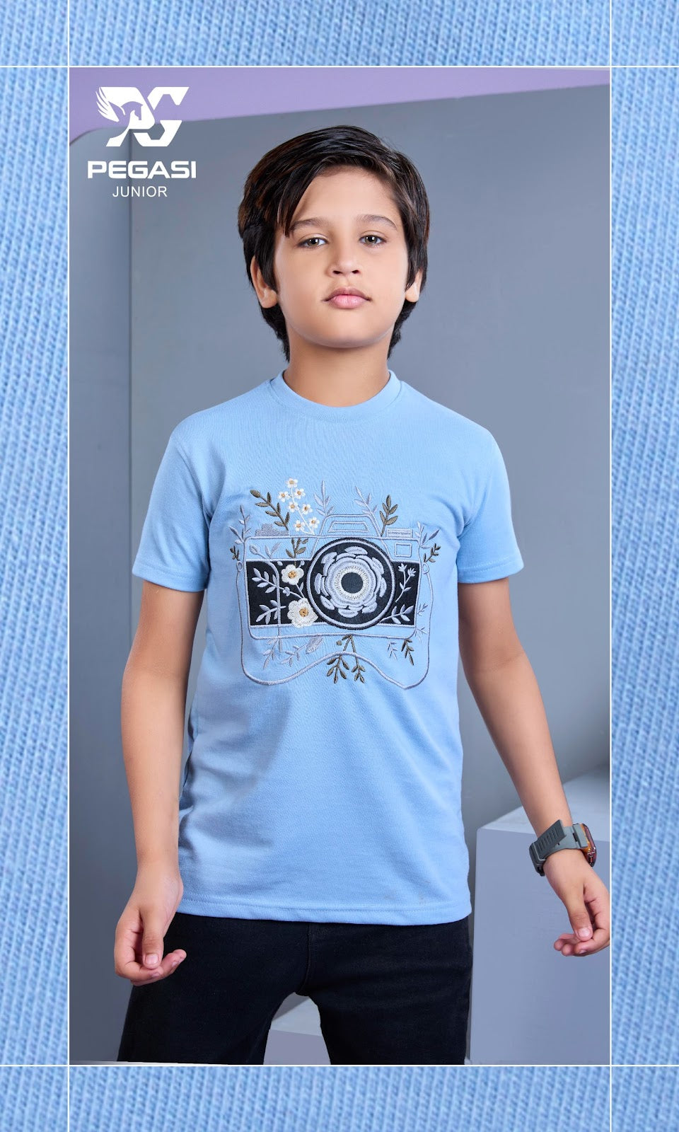 Pj0017 Pegasi Fancy Boys Tshirt Exporter