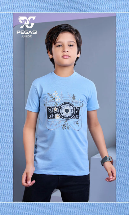 Pj0017 Pegasi Fancy Boys Tshirt Exporter