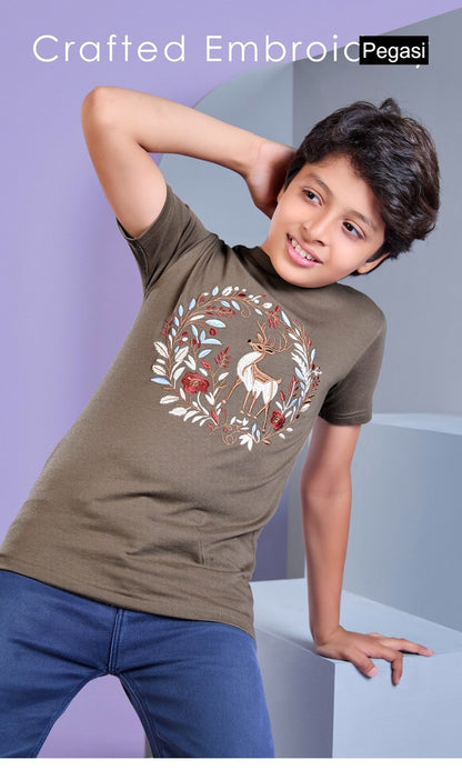 Pj0017 Pegasi Fancy Boys Tshirt Exporter