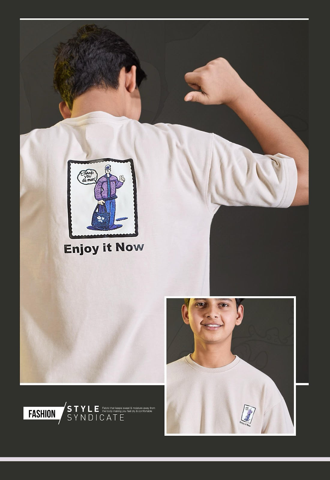 Pj009 Pegasi Canvas Looper Boys Tshirt Wholesaler Gujarat