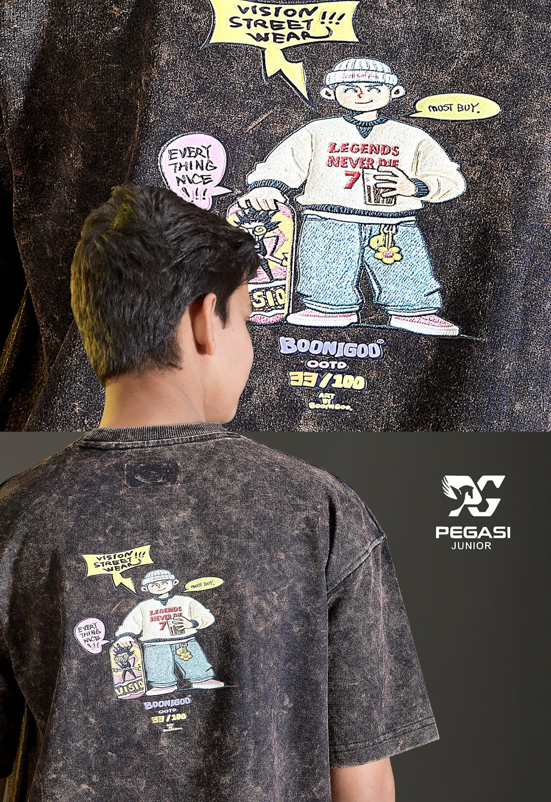 Pj009 Pegasi Canvas Looper Boys Tshirt Wholesaler Gujarat