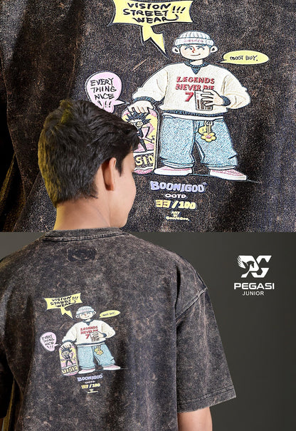 Pj009 Pegasi Canvas Looper Boys Tshirt Wholesaler Gujarat