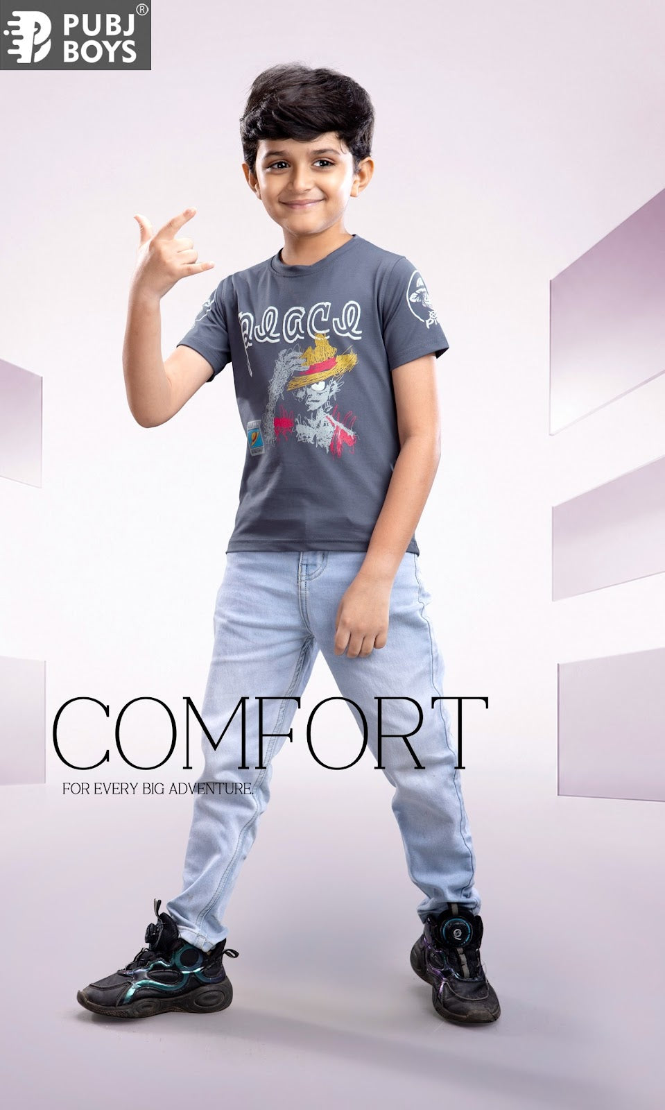 Pk 08 Pubj Lycra Boys Tshirt Wholesale Price